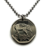 2018 Peru 1 Sol coin pendant woolly Andean tapir danta de montaña Cordillera Huascarán Ancash Ayabaca Piura San Ignacio Jaan Cajamarca Huancabamba Lambayeque Lima Machu Picchu Cuzco Arequipa n003938