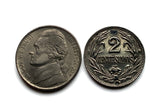 1924 Uruguay 2 Centesimos coin pendant necklace jewelry Sol de Mayo Montevideo Salto Artigas Charrúa Villa del Cerro Punta del Este Ciudad de la Costa Paysandú Las Piedras Casabó Rioplatense Maldonado Melo n000985