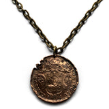 1901 Azores Portugal 5 Réis coin pendant Quinas Ponta Delgada Angra do Heroísmo Horta Macaronesia Porto Lisbon Braga Faro Almada n003957