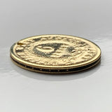 1947 Britisch-Westafrika 6 Pence Nigeria Ghana Gambia Sierra Leone Münzanhänger Freetown Abuja Accra Lagos Banjul Kumasi Tamale Serekunda Brikama Kano Ibadan Benin City Cape Coast Hausa n002809