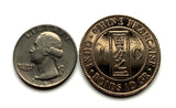 1885 Indochina Cent coin pendant Vietnam Cambodia Laos China Da Lat Viet Minh Indochinese Tonkin Asian Thailand Myanmar Chinese n002934