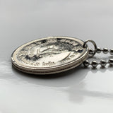 1998 Britisches Vereinigtes Königreich, Hongkong, China, 50-Cent-Münzenanhänger, Bauhinia-Orchideenblütenblüte, florales Sham Shui Po Yau Tsim Mong Kwai Tsing Tai Po Sha Tin n000043