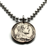 1952 Colombia 1 Centavo coin pendant Colombian lady Bogota Cali Pereira Caldas Soacha Soledad Ibagué Leticia Pasto cumbia parcero n000907