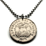 1975 Ecuador 1 Sucre coin pendant escudo Ecuatoriano Guayaquil Quito Cuenca Machala Manta Portoviejo Esmeraldas Ambato Chimborazo Guayas Eloy Alfaro Ibarra Los Ríos Azuay Tungurahua Cotopaxi Loja Imbabura Riobamba Pichincha Manabí Quevedo n003720