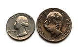 1893 Italy 10 Centesim coin pendant king Umberto I Roma Milan Venice Florence Napoli Palermo Bologna Verona Torino Pisa Capri Matera n002371
