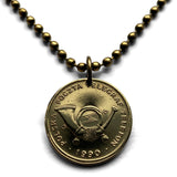 1990 Poland Polska Polish Postal Telegraph & Telephone token pendant PPTiT Warsaw Krakow Wroclaw Lodz Poznan Gdansk Szczecin Lublin n003963