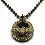 1990 Poland Polska Polish Postal Telegraph & Telephone token pendant PPTiT Warsaw Krakow Wroclaw Lodz Poznan Gdansk Szczecin Lublin n003963