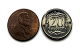 Poland Polska 20 Groszy coin bracelet jewelry white Polish eagle Warsaw Krakow Poznań Wrocław Lublin Łódź Polak Poles Katowice Tyniec Gdańsk Bydgoszcz Zamość Zakopane Oświęcim Kołobrzeg Białystokn b000081