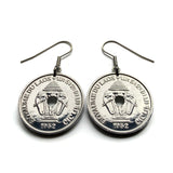 1952 Laos 20-Cent-Münzanhänger Elefanten Vientiane Muang Lao Indochinesisches Pii Mai Tai-Volk Pathet Lao Pha That Luang Französisch-Indochina Lan Xang Hom Khao Tai-Kadai-Sprache Khmu-Volk Songkran n002421