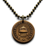 1895 Hungary Magyars 2 Filler coin pendant necklace jewelry Hungarian Holy Crown of Saint Stephen Szent Korona Budapest Debrecen Szeged Miskolc Pécs Győr Gellért Hill Nyíregyháza Jászság Fejér Hajdú-Bihar n000889