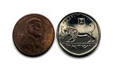 1980 Israel 1/2 Sheqel coin pendant necklace jewelry Jewish Lion of Judah Seal of Shema Jeroboam Judea Samaria Jerusalem Tel Aviv menorah Hebrew Haifa Rishon LeZion Petah Tikva Yiddish Bar Kochba Nazareth Palestine Star of David Jew Torah n001379