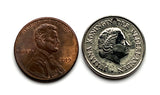 1965 Netherlands 25 Cents coin pendant Dutch Queen Juliana Holland Amsterdam Utrecht Rotterdam Hague Eindhoven Groningen Tilburg Leiden Nederlanden Groningen Almere Stad Breda Nijmegen Gouda n002589