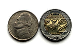 Peru 2 Soles coin pendant escudo Peruano llama alpaca Lima Cuzco Machu Picchu Incas Chiclayo Huancayo Iquitos Chimbote Ica Puno Cajamarca Pucallpa Piura Ayacucho Chincha Huanuco Tarapoto n003419