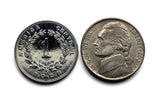 1982 - 1984 Costa Rica 1 Colon coin pendant escudo Costarricense San Jose Puerto Limón Alajuela Liberia Puntarenas San Vicente Barranca ticos América Central Heredia Cinco Esquinas Desamparados Tamarindo Arenal Cartago Puntarenas Cocos Poás Nicoya n003900