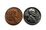 USA 1943 Stahl Penny 1 Cent Münze Anhänger Halskette Weltkrieg 2 Ära Alliierten Abraham Lincoln Weizen Steelie magnetische Münze Americana Victory n001176