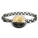 2022 Dominican Republic 10 Peso coin bracelet Santo Domingo Santiago Punta Cana La Vega Boca Chica Quisqueya San Cristóbal La Romana b000200