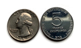 1980 Burundi 5 Francs coin pendant lion Gitega Bujumbura Great Rift Valley Africa Great Lakes Barundi Hutus Tutsi Twa Ikirundi Bantu n003981