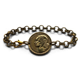 1952 France 20 Francs coin bracelet Marianne lady Paris Lyon Lille Nice Metz Rennes Reims Avignon Saint-Étienne Le Havre Carcassonne b000201