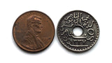 1960 Túnez 100 Millièmes moneda colgante Túnez Sfax El Djem Derja Afāriqah Ifriqiya Dougga Kairouan Tounsi Atlas Francés Islam Africano n001880