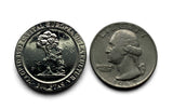 1992 España Spain 200 Pt coin pendant El Oso y el Madroño Bear statue Madrid  Puerta del Sol Calle de Alcalá Carrera de San Jerónimo n003990