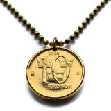 1991 Sweden Sverige 10 Kronor coin pendant Swedish crown Tre Kroner Stockholm Västerås Helsingborg Norrköping Smolandia Nordic Norsemen n001667
