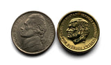 1991 Sweden Sverige 10 Kronor coin pendant Swedish crown Tre Kroner Stockholm Västerås Helsingborg Norrköping Smolandia Nordic Norsemen n001667