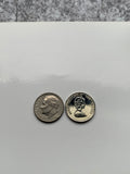 2000 East Caribbean States 10 Cents coin pendant Golden Hind galleon ship Antilles Caribbees Leeward British Virgin Windward Island n003960