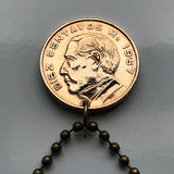 1967 Mexico 10 Centavo coin pendant necklace fashion jewelry Mexican eagle Ecatepec Guadalajara Puebla Juárez Tijuana León Monterrey Cancún Zapopan Culiacán Chihuahua Veracruz Toluca Chiapas Pachuca Morelia Sinaloa Durango Hidalgo Iztapalapa n002044