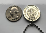 2019 Peru 1 Sol coin pendant Giant Titicaca Frog rana gigante Lima Callao Cusco Machu Picchu Inca Ica Puno Cajamarca Pucallpa Piura Ayacucho Chincha Huánuco Tarapoto Quechua Trujillo Nazca lines Tacna Huancayo Chimbote Piura llama n003745