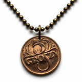 1925 Poland Polska 5 Groszy coin pendant white Polish eagle Poles Warsaw Krakow Wroclaw Lodz Poznan Gdansk Szczecin Bydgoszcz Lublin n001852