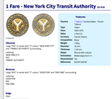 USA NYC 1953-1970 New York City U-Bahn Transit Token Münze Anhänger Manhattan Brooklyn Bronx Queens EFR Züge Eisenbahn Transport n003226