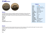 1992 Latvia Latvija 1 Lats coin pendant necklace red lion silver griffin salmon Riga Daugavpils Liepāja Jelgava Jūrmala Ventspils Livonian Letts Semigalia Rēzekne Ogre Selonia Rēzekne Valmiera Vidzeme Latgale Kurzeme Latgalia Courland Zemgale n003715