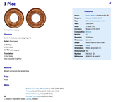 1945 British India 1 Pice coin pendant World War 2 era floral wreath Delhi Mumbai Bangalore Sarnath Varanasi Ganges Punjabi Hindi Hindu n000269