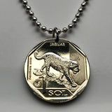 2018 Peru 1 Sol coin pendant jaguar Amazon jungle leopard tiger lion llama alpaca vicuña Cuzco Lima Machupichu Inca Nazca n002820