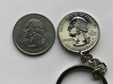 2019 USA Quarter 25 Cent coin pendant necklace jewelry Guam War in the Pacific Asan Bay World War 2 American Allies Axis battlefields Japanese 1941 1944 Marines Chamorros Apra Harbor Mariana Trench Hagåtña Dededo Pearl Harbor USA Army  n003074