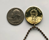 2020 Dominican Republic 1 Peso coin rolo link bracelet jewelry Santo Domingo Puerto Plata La Vega San Cristobal Punta Cana La Romana Boca Chica Zona Colonial Cibao Pico Duarte Cap Cana Saona Bani Moca b000165