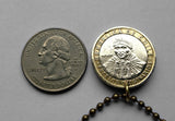 2022 Chile 100 Pesos coin pendant escudo Chileno estrella blanca condor huemul deer Santiago white star Antofogasta Rancagua Temuco n001624