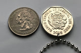 2015 Peru 1 Sol coin pendant Huacos cerámicas Cerro Vicús culture pottery duck animal Piura region Chulucanas Morropón Chavín Mochica Tambo Grande Salitral Ayabaca Huancabamba pre-Inca culture Lambayeque Moche Salinar culture Paita Talara Ayabaca n002945