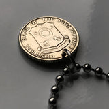 Philippines Pilipinas 10 Centavos coin pendant Filipino woman lady Pinay Pinoy Manila Bohol Cebu Coron Mindanao Luzon Batangas Bulacan Cavite Laguna Nueva Ecija Quezon Davao City Caloocan Zamboanga City Palawan Visayas Mindanao Pampanga Tarlac n000084