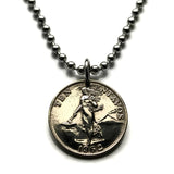 Philippines Pilipinas 10 Centavos coin pendant Filipino woman lady Pinay Pinoy Manila Bohol Cebu Coron Mindanao Luzon Batangas Bulacan Cavite Laguna Nueva Ecija Quezon Davao City Caloocan Zamboanga City Palawan Visayas Mindanao Pampanga Tarlac n000084
