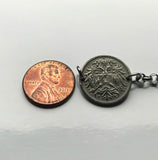 1895 Austria Osterreich 10 Heller coin rolo link bracelet jewelry Austrian eagle Habsburg Vienna Linz Österreicher Schönbrunn Palace Sankt Pölten Styria Mozart b000062
