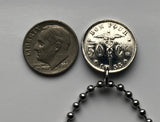 1923 Belgium 50 Centimes coin pendant Belgian lady Brussels Antwerp Bruges Ghent Liège Mons Kortrijk Ostend Ypres Dinant Limbourg Bilstain Wallonia Namur Charleroi Schaerbeek Leuven Mechelen n003406