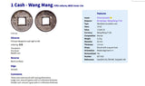 1736–1800 China 1 Geldmünzen-Anhänger-Halskette Qianlong Manchu Großer Qing-Kaiser Peking Shanghai Hanyu Pinyin Tianjin Shenzhen Guangzhou Chongqing Hangzhou Yuanming Yuan Dongguan Chengdu Nanjing n000459