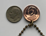 2009 Thailand Siam 50 Satang coin pendant Wat Phrathat Doi Suthep Theravada Buddhist Temple Mueang Chiang Mai Lanna Bangkok Mangrai n003535