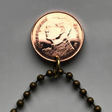 2009 Thailand Siam 50 Satang coin pendant Wat Phrathat Doi Suthep Theravada Buddhist Temple Mueang Chiang Mai Lanna Bangkok Mangrai n003535