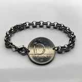 Hungary Magyar 10 Forint coin bracelet Hungarian Saint Stephen Holy Crown Szent Korona Budapest Debrecen Székelys Pécs Szeged Győr Miskolc Gellért Hill Jasz Csangos Szolnok Vas Érd Szeged b000110