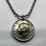 1888 Bulgaria Bǎlgariya 5 Stotinki moneda colgante León búlgaro Sofía Plovdiv Varna Burgas Ruse Stara Zagora Pleven Nesebar Vidin Kardzhali Búlgaros Sliven Dobrich Shumen Lyulin Blagoevgrad Pazardzhik Veliko Tarnovo Madara Rider Karanovo Cirílico n003744