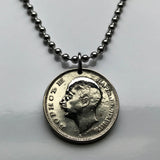 1888 Bulgaria Bǎlgariya 5 Stotinki moneda colgante León búlgaro Sofía Plovdiv Varna Burgas Ruse Stara Zagora Pleven Nesebar Vidin Kardzhali Búlgaros Sliven Dobrich Shumen Lyulin Blagoevgrad Pazardzhik Veliko Tarnovo Madara Rider Karanovo Cirílico n003744