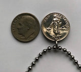 1962 Philippines Filipino 10 Centavos coin pendant necklace Eskudo Pilipinas Manila Pinoy Quezon Davao Caloocan Cebu Zamboanga Taguig Bohol Iloilo Negros Oriental Siquijor Luzon Mindanao Visayan Island n003545