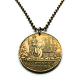 1980 Belgium Ostend 25 Franc token pendant Mariakerke Raversijde Stene Zandvoorde West Flanders Flemish Royal Galleries Vissersplein n003763